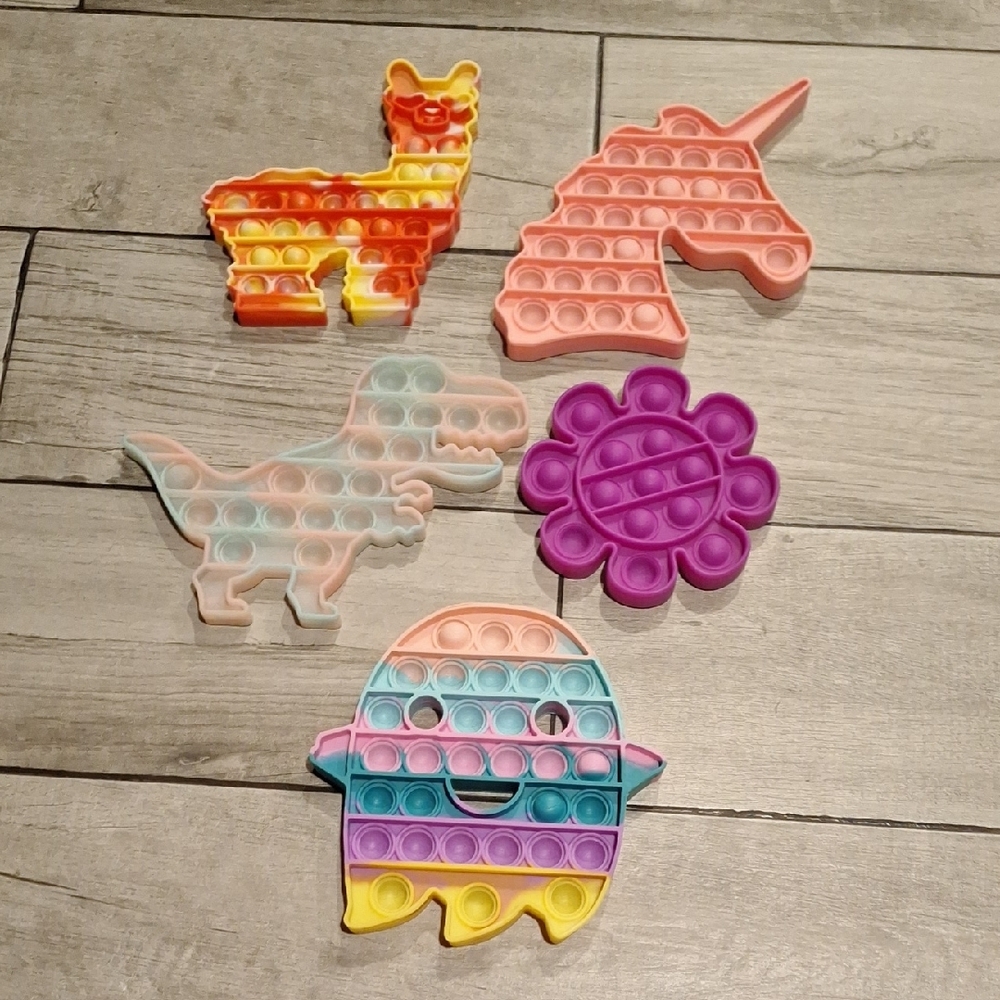 🥠 Colorful Pop It Fidget Toy Set for Kids🍍